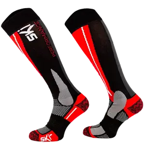 Anatomické lyžařské ponožky
