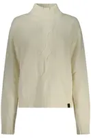 Krémový rolákový sveter