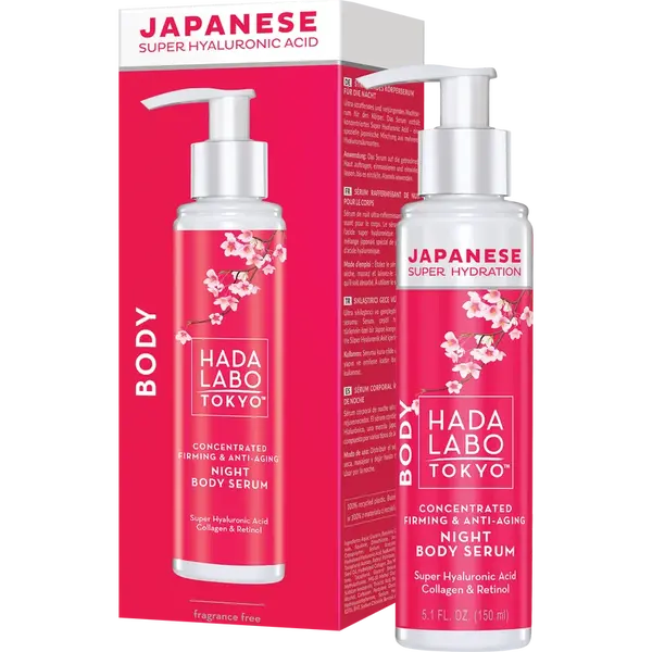 HADA LABO TOKYO CONCENTRATED FIRMING & ANTI-AGING NIGHT BODY SERUM