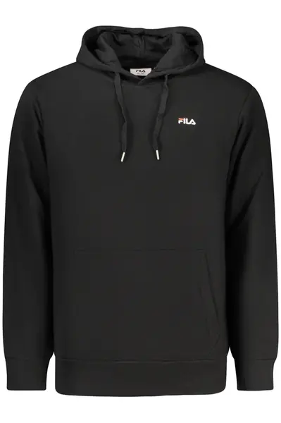 Čierna mikina s kapucňou FILA
