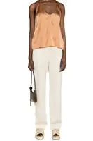 Saténový top s ramínky