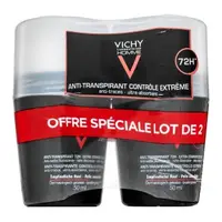 Vichy Homme deodorant 72H Extreme-Control Anti Perspirant 2 x 50 ml