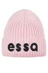 Růžová čepice ESSA z bavlny