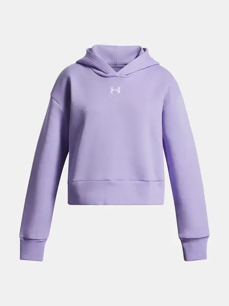 Under Armour UA Rival Fleece Hoodie-PPL - Girls
