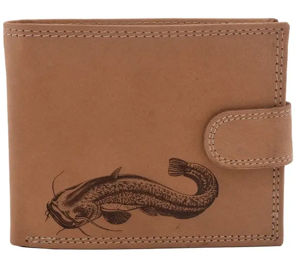 Mercucio peněženka natural vzor 6 sumec celý