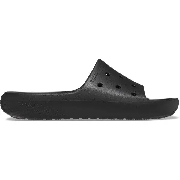 Crocs CLASSIC SLIDE V2 Unisex šľapky, čierna, veľkosť 41/42
