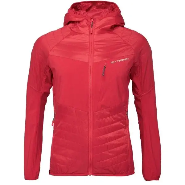 TRIMM ZENA Dámská celoroční bunda, červená, velikost