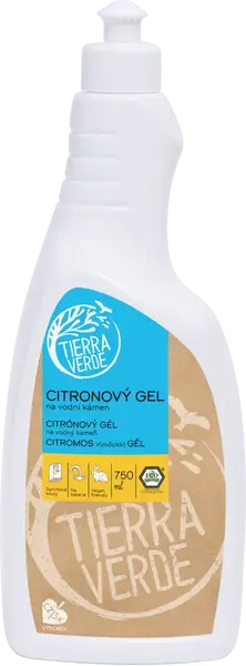 TIERRA VERDE Citronový gel na vodní kámen 750 ml