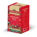 KINGSLEAF Xmas green berry spice zelený čaj 20 sáčků, poškozený obal