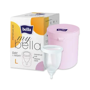 BELLA menstruační kalíšek+čisticí pouzdro vel.L