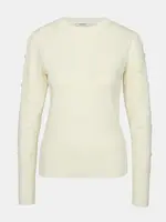 Krémový dámský svetr s aplikací ORSAY