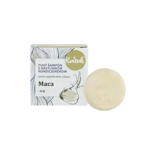 KVITOK Tuhý šampon s kondicionérem Maca 25 g
