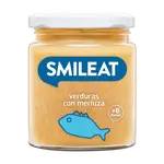 SMILEAT BIO příkrm mořská štika s rýží a zeleninou s extra panenským olivovým olejem 6M+, 230 g
