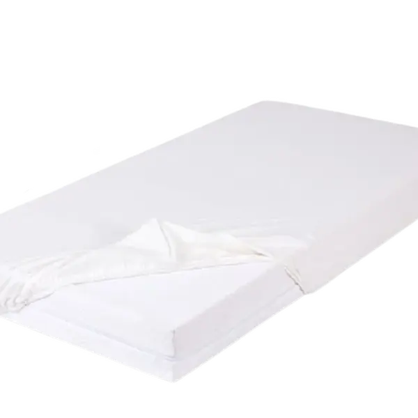 BABYMATEX Prostěradlo bambusové bílá, 120 x 60 cm