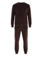 Dagi Dlhé pyžamo  čokoládová