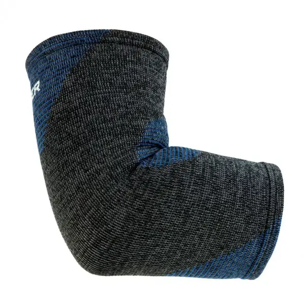 MUELLER 4-Way Stretch Premium Knit Elbow Support, bandáž na loket, S/M