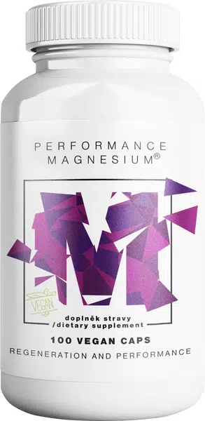 BRAINMAX Performance Magnesium® 1000 mg - Hořčík 200 mg + Vitamín B6 P5P 100 kapslí