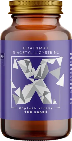 BRAINMAX N-Acetyl-L-Cysteine 100 kapslí