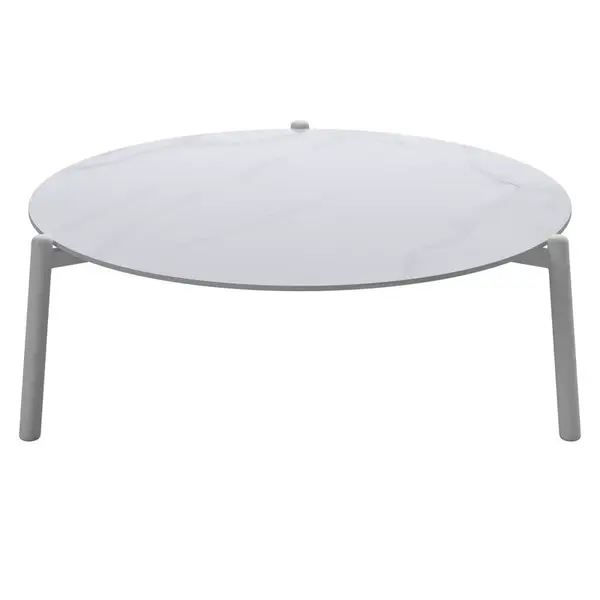 Ambia Garden ZAHRADNÍ ODKLÁDACÍ STOLEK, kov, keramika, 80/80/28,5 cm