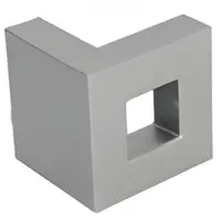 Nábytková úchytka plastová KWJ L-25 chrom matný