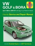 VW Golf & Bora Petrol & Diesel (April 98 - 00) Haynes Repair Manual - Haynes Publishing