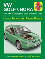 VW Golf & Bora Petrol & Diesel (April 98 - 00) Haynes Repair Manual - Haynes Publishing