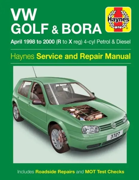 VW Golf & Bora Petrol & Diesel (April 98 - 00) Haynes Repair Manual - Haynes Publishing