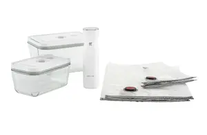 Zwilling Fresh&Save Vakuovací startovací sada s dózami ze skla 7 ks