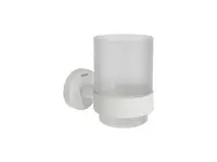 Ravak Kona - Držiak kefiek a pasty, sklo/matná biela X07P1322