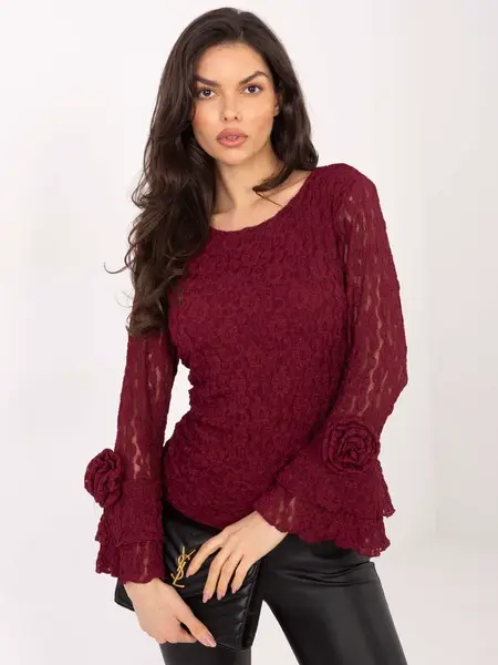 Krajková halenka s volány