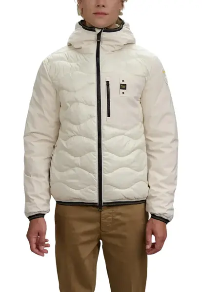 Blauer pánska zimná bunda