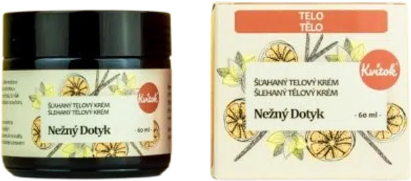 KVITOK Šlehaný tělový krém Něžný dotek 60 ml