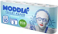 MODDIA Toaletní papír 3vrstvý 10 ks