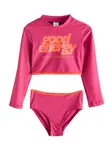 Next Bikiny  tmavooranžová / purpurová