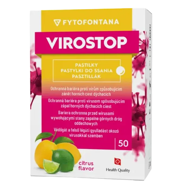 VIROSTOP Fytofontana 50 pastilek