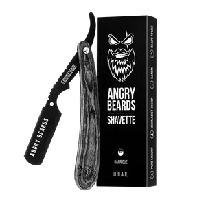 ANGRY BEARDS Shavette Garrigue kůže