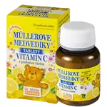 DR.MULLER Müllerove medvedíky® s príchuťou citróna a vitamínom C 45 tablet