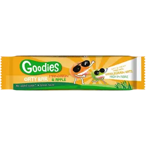 GOODIES Ovesná tyčinka mandarinka a jablko 23 g