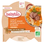 BABYBIO sladké brambory s kachnou a šalotkou Echalion 230 g
