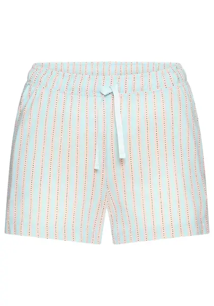 s.Oliver Pyžamové nohavice  svetlobéžová / pastelovo modrá / staroružová / čierna