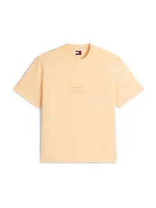 Tommy Jeans Tričko '90S NEW CLASSICS'  oranžová