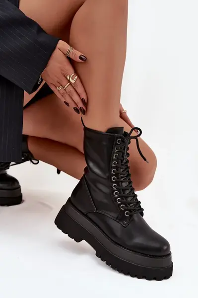 Dámské workery na platformě Felisse