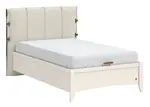 Studentská postel 120x200cm s úložným prostorem meryn - béžová