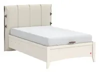 Studentská postel 120x200cm s úložným prostorem meryn - béžová