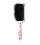 BrushArt Hair Plochý kartáč s kančími štětinami 1 ks Metallic Pink