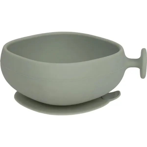 B.Box Silicone Bowl silikónová miska s viečkom Green 300 ml