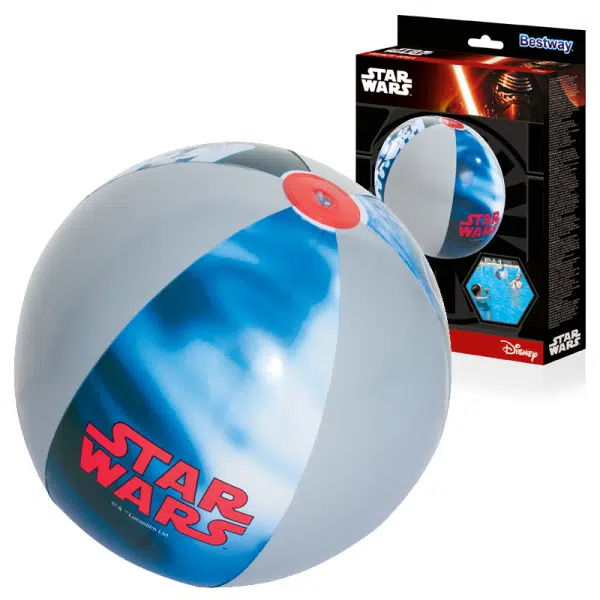 BESTWAY 91204 - Nafukovací plážový míč Star Wars 61 cm