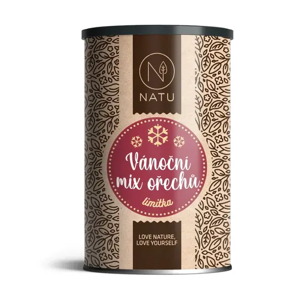 NATU Vánoční mix ořechů 480 g