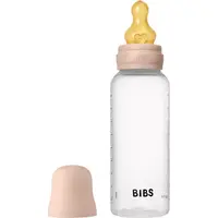 BIBS Anti-Colic Baby Bottle Latex antikoliková láhev s kaučukovou savičkou Blush 270 ml