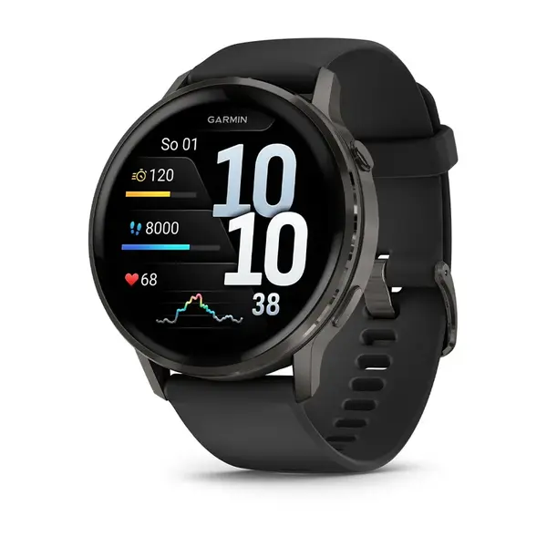 Garmin Venu 4 - 45 mm, Slate / Black